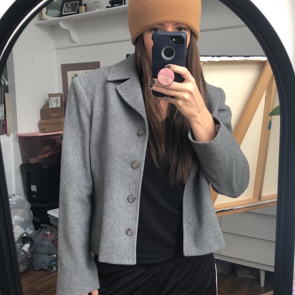 Vintage Jackets & Blazers - Vintage Louben Wool / Cashmere Blazer